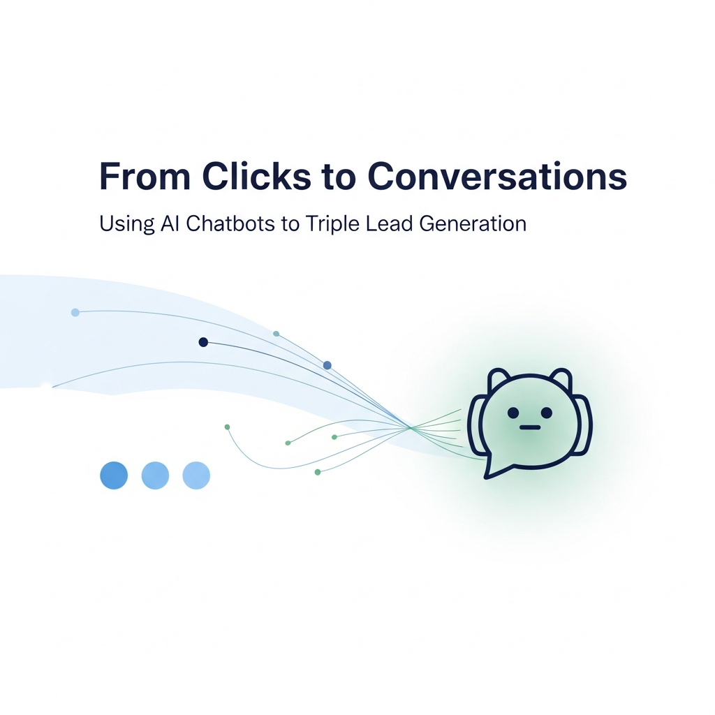 From Clicks to Conversations: Using AI Chatbots to Triple Lead Generation